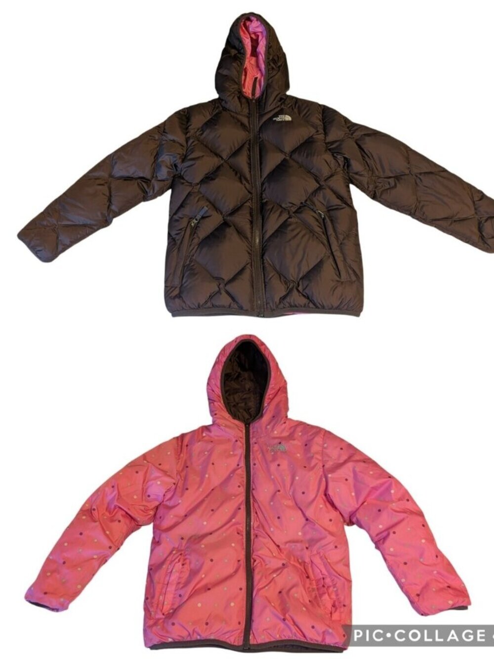 THE NORTH FACE Reversible Kids Puffer Jacket 550 Fill Down